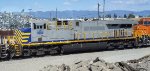 CN 3957 sports a neat scheme out at BNSF's Kaiser Fontana yard